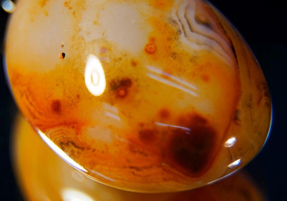 Agate Pendant-Floating thoughts / Wandering thoughts