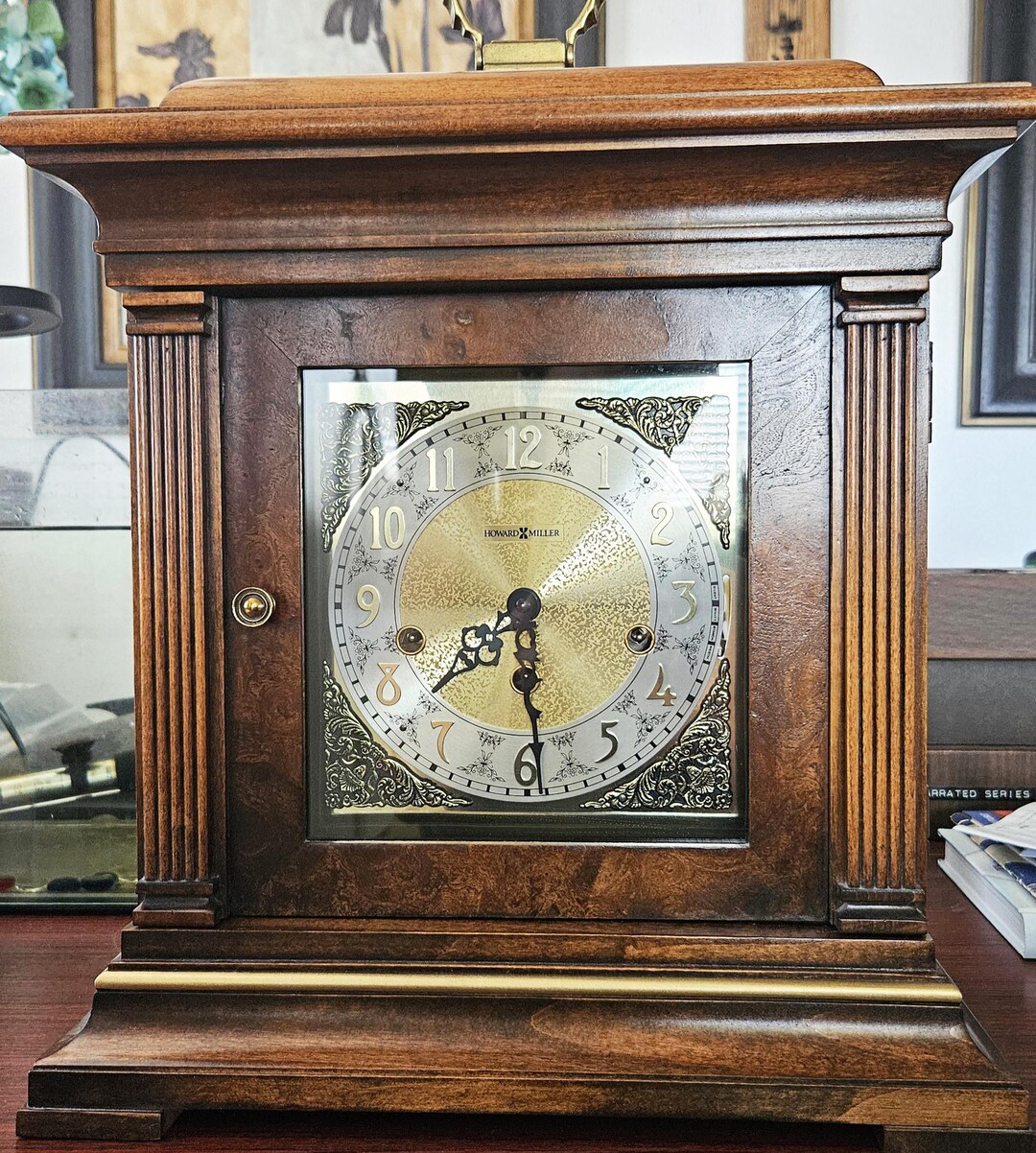 Cyf-howard Miller Colonial Mantel Clock – German 1050-020 Movement