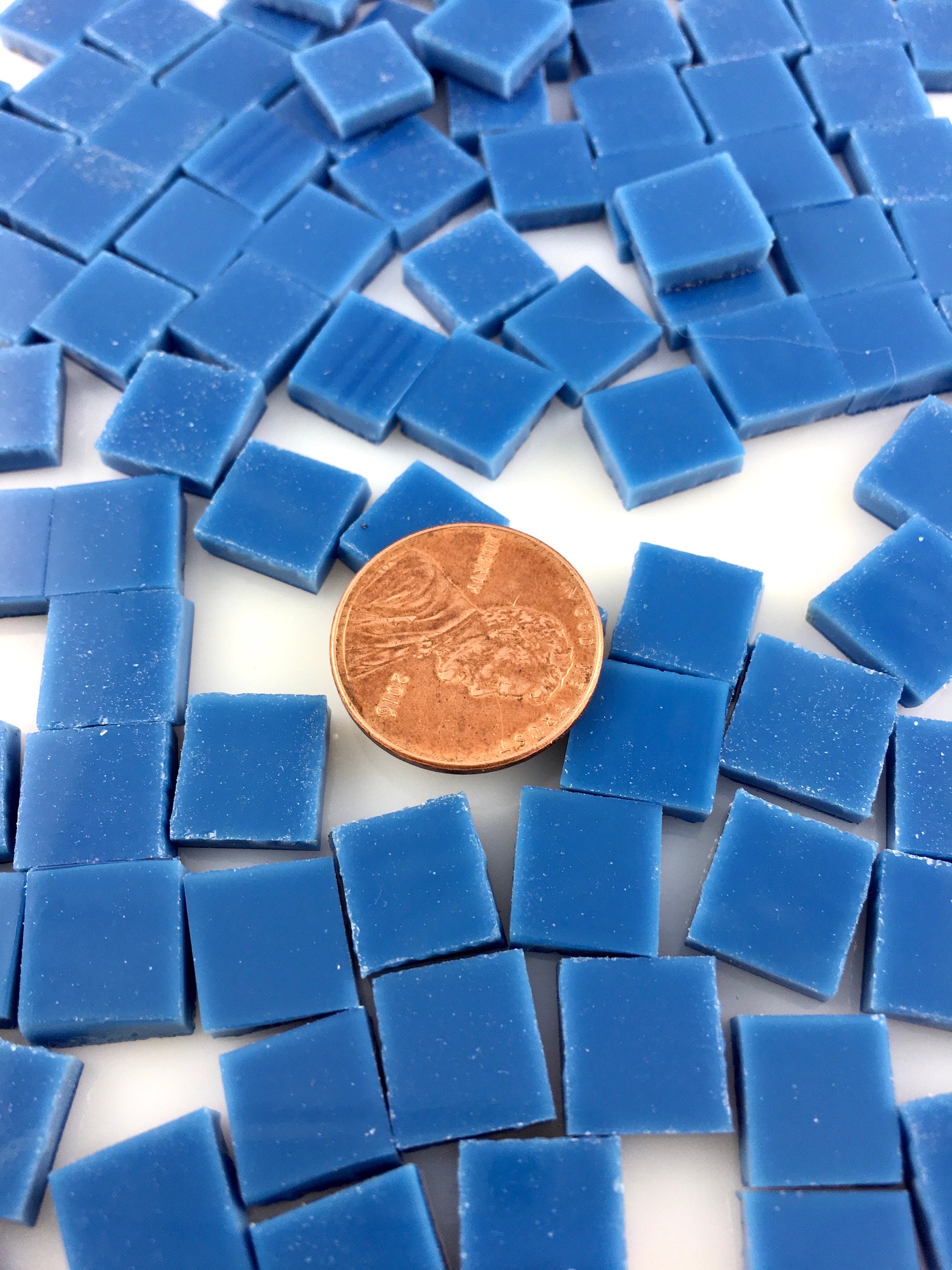 Sculpting & Forming Craft Supplies & Tools 50 Mariner Blue Mosaic Tile