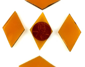 Clear Medium Amber, 16 Diamond Tiles, Transparent 110.8w Spectrum Waterglass