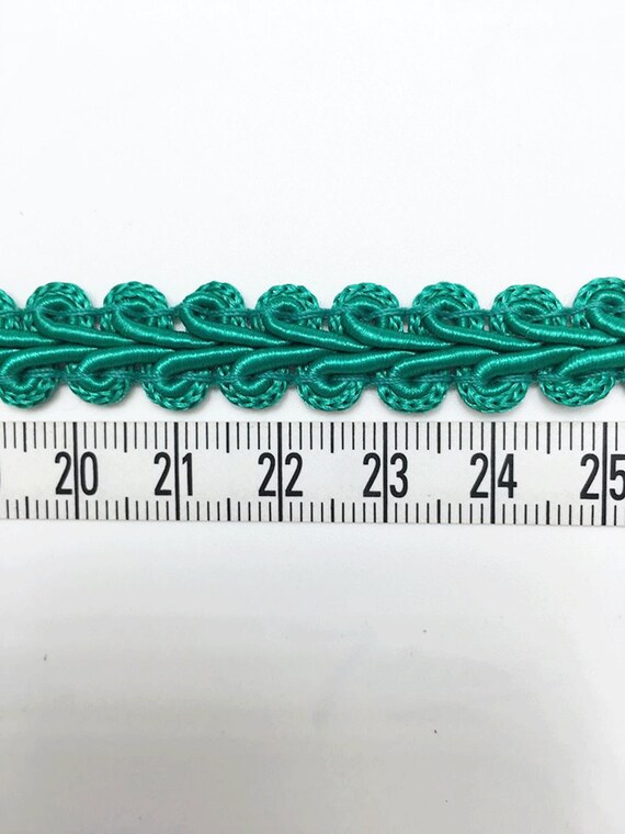 burgundy color sold by 10 yards braided gimp trim 1//2 inch gimp