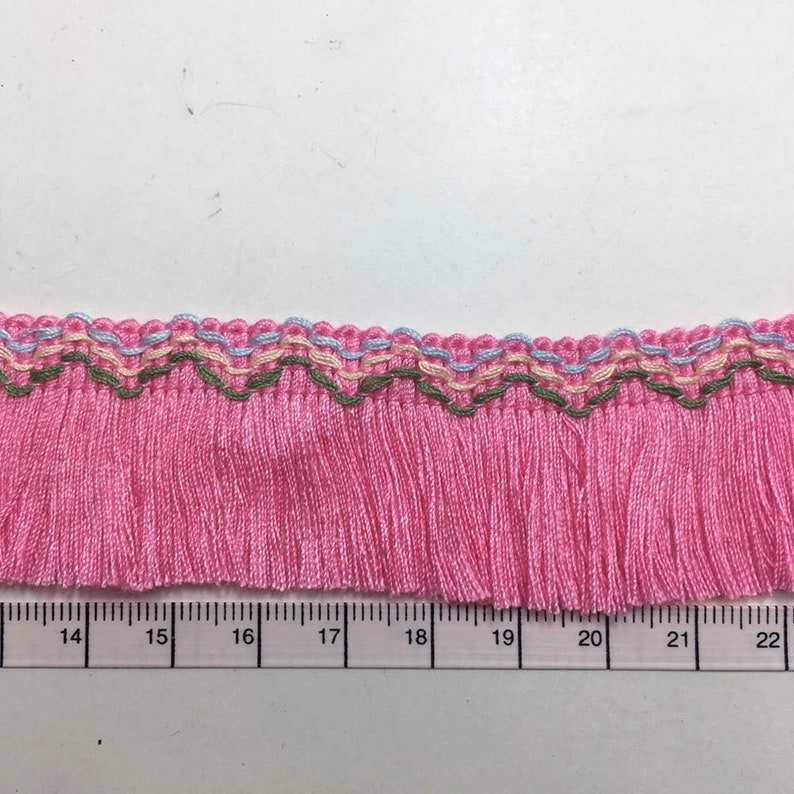 sold by yards chainette fringe trim 18 inches black