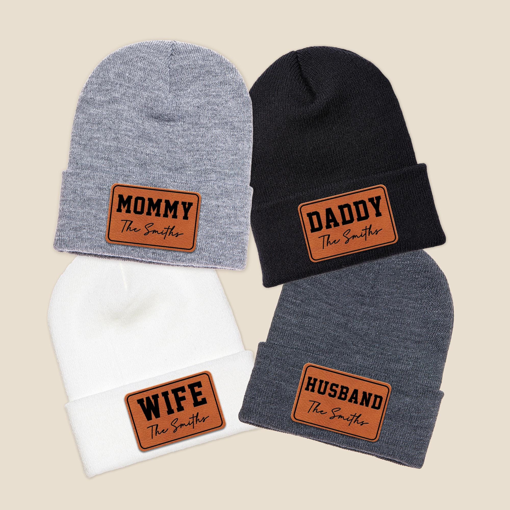 Winter Hat Dad And Baby Matching Hats Custom Beanie For Baby