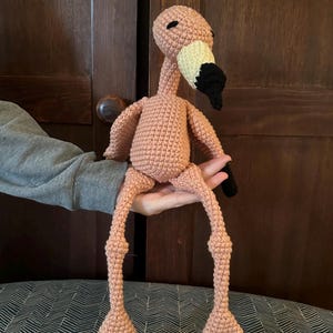 Crochet Flamingo Stuffed Animal