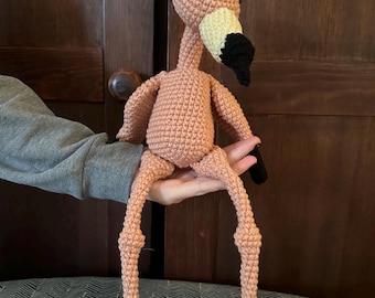 Crochet Flamingo Stuffed Animal