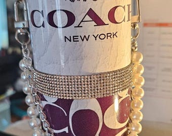 Custom Purple Betty coach  Tumblers
