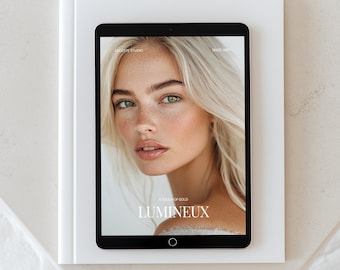 Mockup voor Canva-apparaat, Minimalistisch Ipad-mockup, Laptop Mockup, Mockup digitaal product, Digitale Canva Mockup, Tablet Mockup, Website Mockup PSD