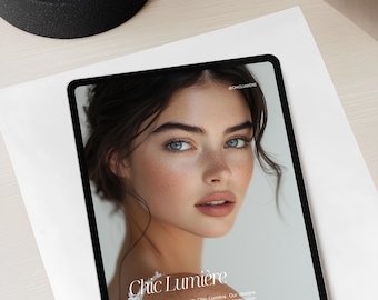 Ästhetisches Geräte-Mockup, Ipad-Mockup, Laptop-Mockup, Digitales Produkt-Mockup, Digitales Mockup, Minimalistisches Tablet-Mockup, Website-Mockup PSD