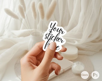 May include: White sticker with black cursive text that says "Your sticker here".