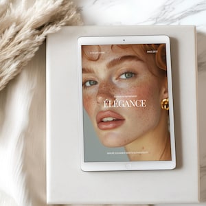 Canva Gerät Mockup, Ipad Mockup, Laptop Mockup, Digitales Produkt Mockup, Canva Digital Mockup, Ästhetisches Tablet Mockup, Website Mockup PSD