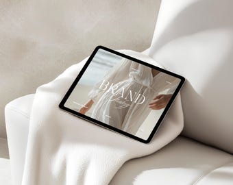 Aesthetic device mockup, Ipad mockup, Laptop Mockup, Digital product mockup, Digital mockup, Minimalist tablet mockup, Website mockup PSD