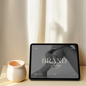 Canva device mockup, Minimalist Ipad mockup, Laptop mockup, Digital product mockup, Canva digital mockup, Tablet mockup, Website mockup PSD