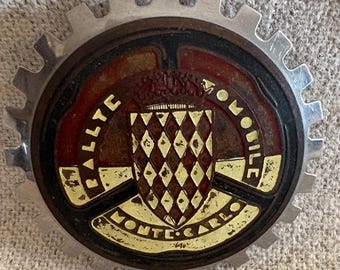 Monte Carlo Rallye Tomobile Badge