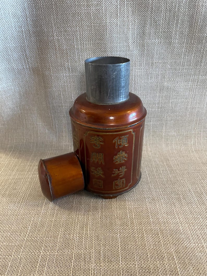 Vintage Oriental Tea Caddy - Vacuum Sealed image 9