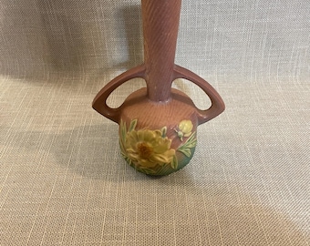 Roseville Pink/Brown MCM Art Pottery Model 173-7