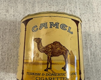 Vintage Camel Pleasure to Burn Exotic Blends in Wooden Collectors