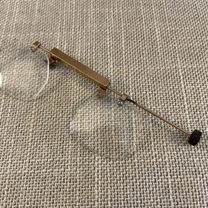 Unique Vintage Eyeglasses - Antique Sliding Frame Eyeglasses - Patented Pending - Unusual Vintage Eyeware - One of a Kind Eye Glasses