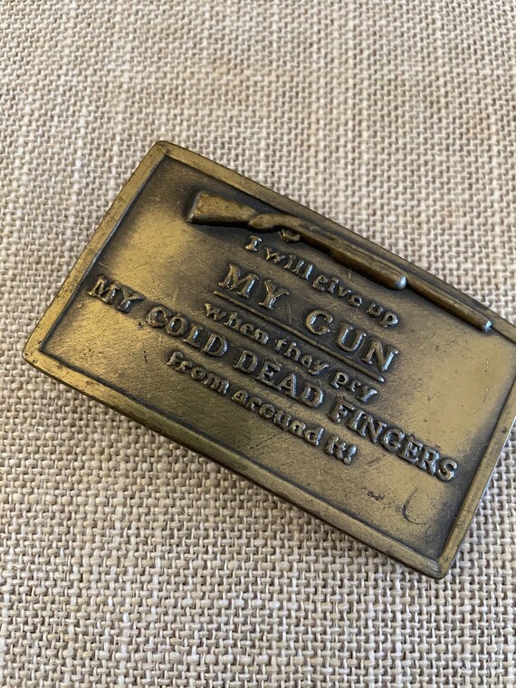 My Gun Belt Buckle