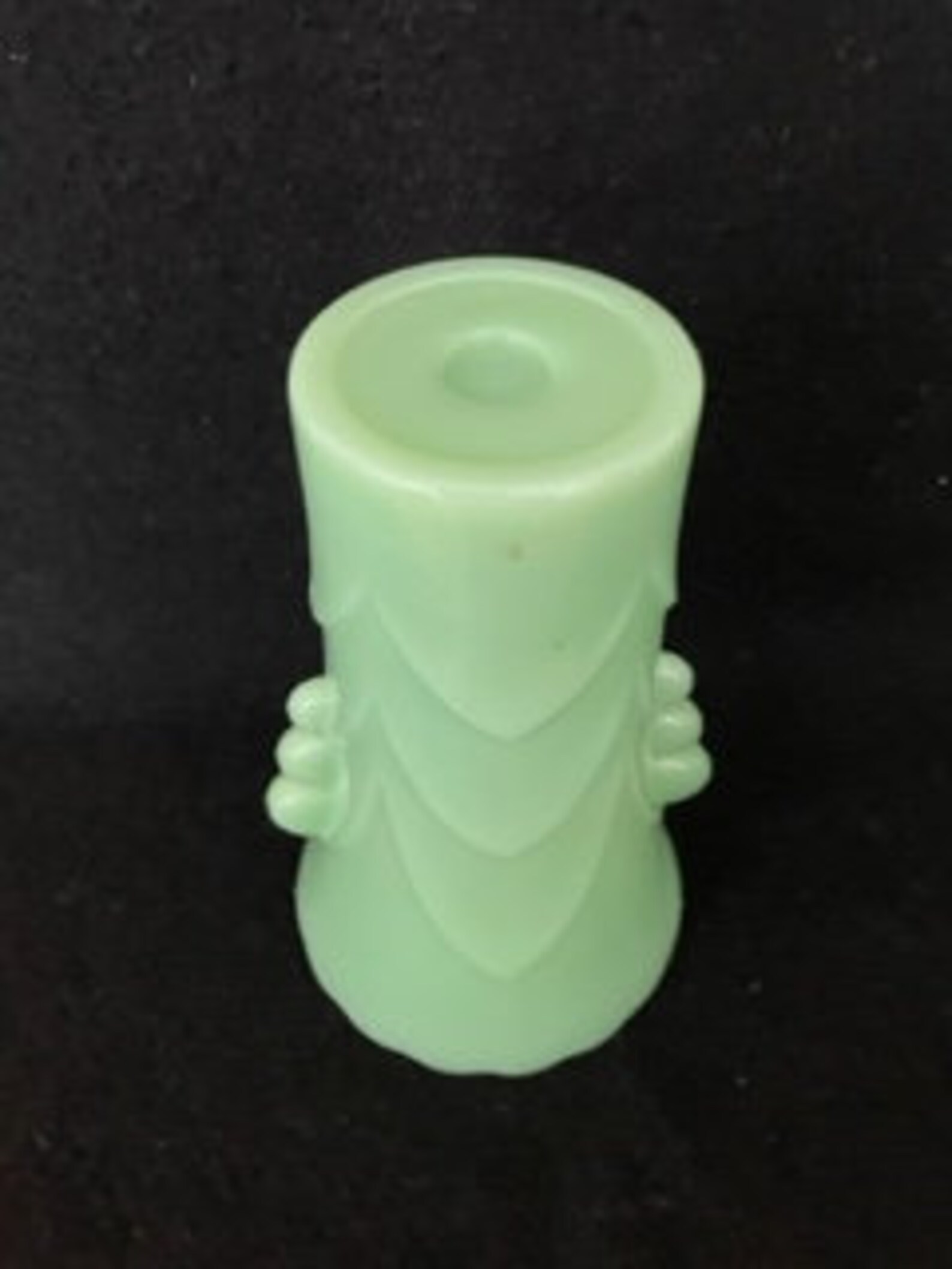 Jadeite Art Deco Vase Empire Style Vase Jadeite Green Vase Etsy