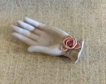 Vintage Lefton China Hand With Roses - Etsy