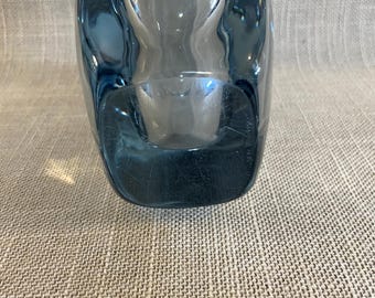 Vintage Strombergshyttan Glass Vase - Scandinavian Stromberg