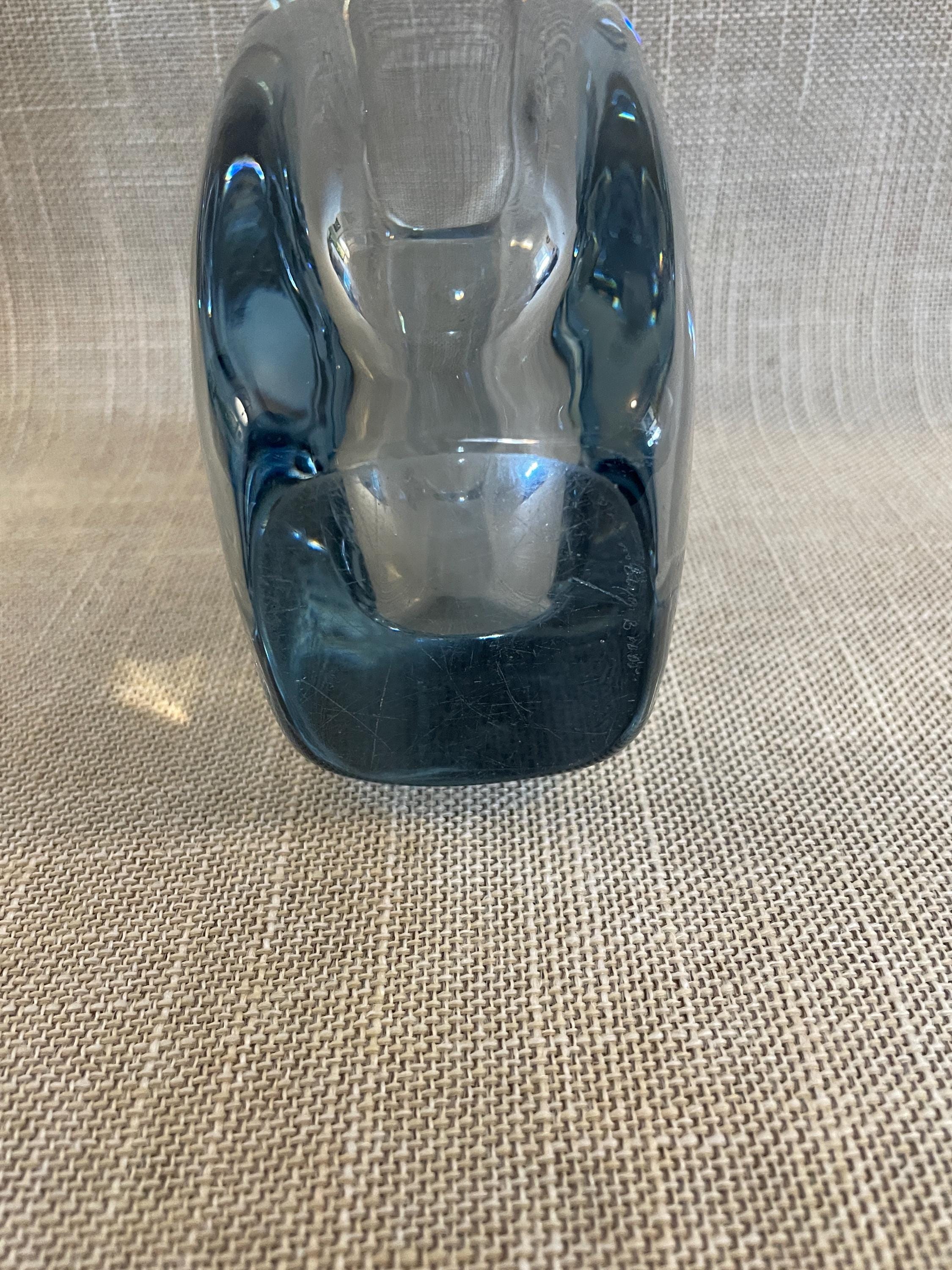 Vintage Strombergshyttan Glass Vase - Scandinavian Stromberg