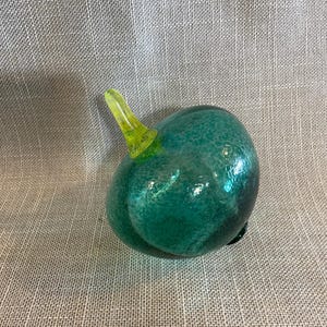 Kosta Boda Squash Hand Blown - Collectible Kosta Boda Vegetable Shaped Art Glass - Vintage Kosta Boda Squash - Hollow Handblown Squash
