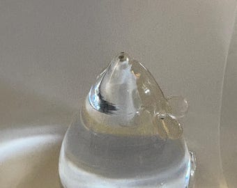 Handleland  of Norway Blown Glass Mouse Paperweight