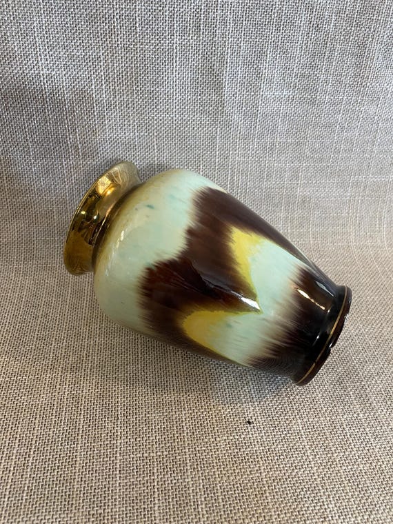 Bay Keramik West Germany Drip Glaze Vase - Etsy Canada