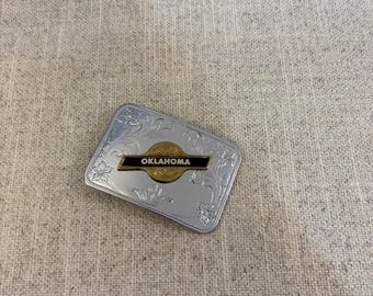 Vintage Oklahoma Belt Buckle