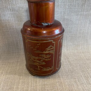 Vintage Oriental Tea Caddy - Vacuum Sealed image 8