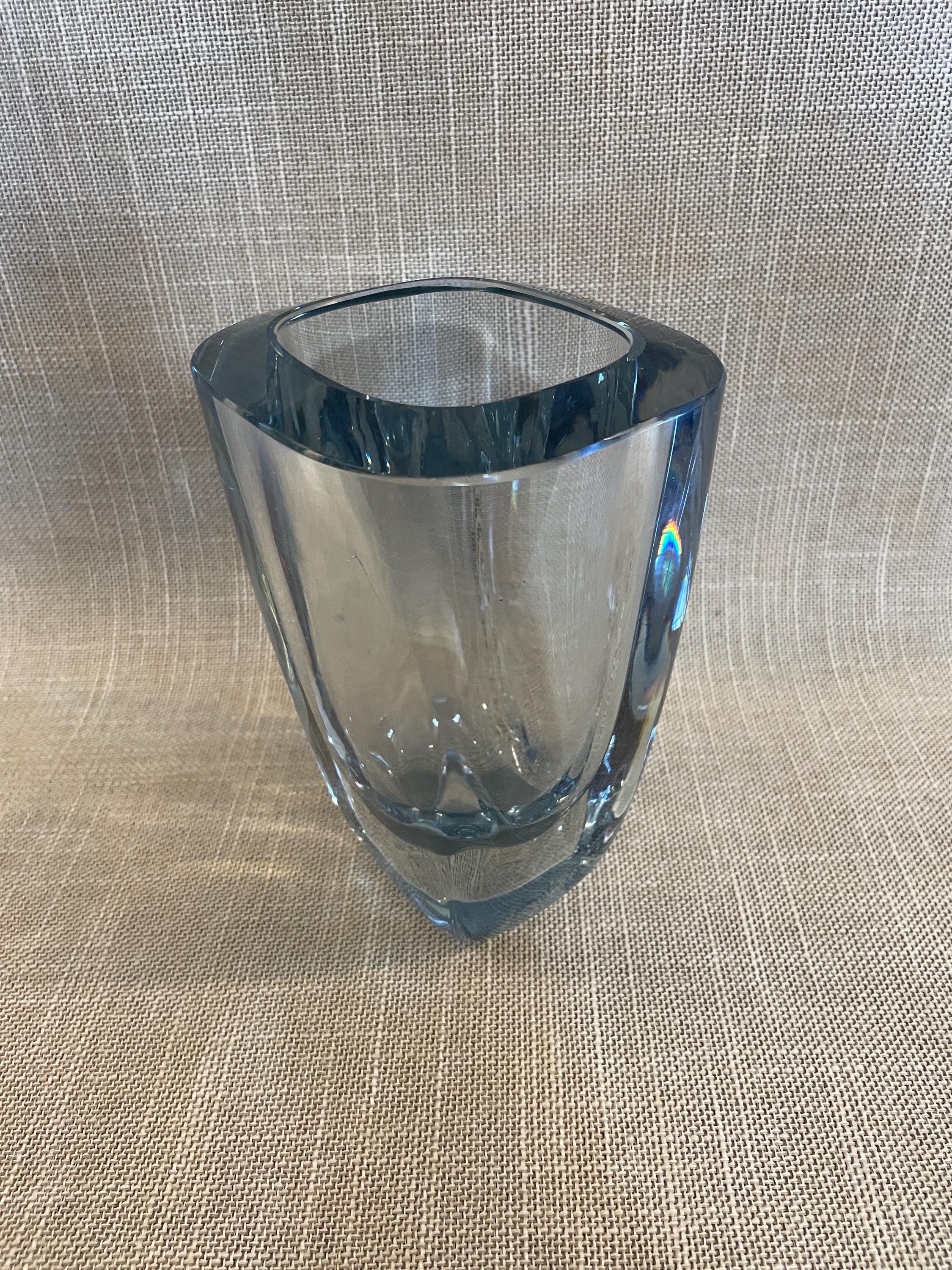 Vintage Strombergshyttan Glass Vase - Scandinavian Stromberg