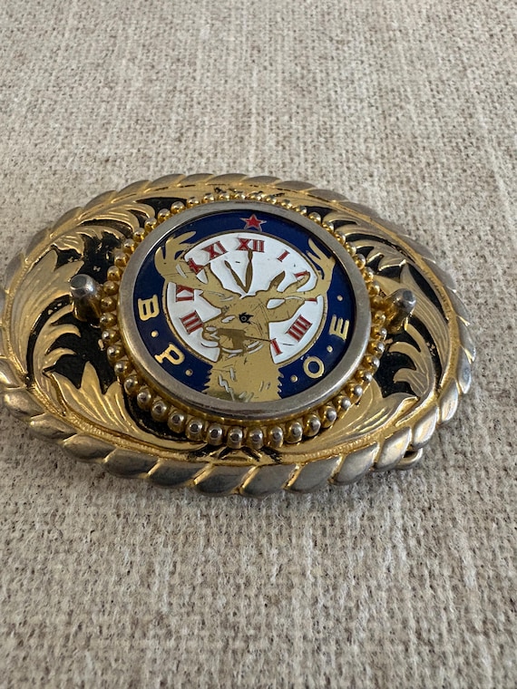 Benevolent Protective Order of Elks Belt Buckle