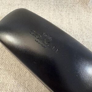 Vintage OLD COACH Leather Glasses Case Vintage Coach Glasses Case