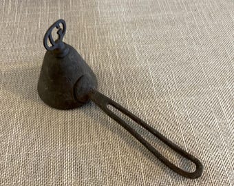 Vintage Iron Gilchrist Turnkey Ice Cream Cone Scoop - Conical Metal Scoop