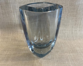 Vintage Strombergshyttan Glass Vase - Scandinavian Stromberg