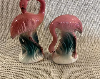 Flamingo Salt and Pepper Shakers