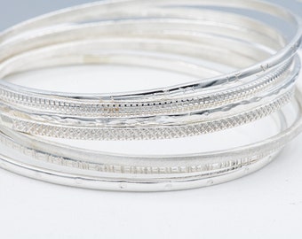 ☆お求めやすく価格改定☆ 新品 大量限定価格 SEVESKIG BANGLE SILVER