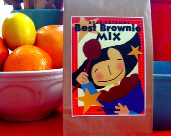 6 packs Best Brownie Baking Mix  imported chocolate great hostess teacher gift