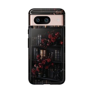 Dark Academia Goth Book Phone Case Rose Gothic Bookish iPhone 17 16 15 14 13 Air Pro Max Plus Samsung Galaxy S26 S25 Ultra Google Pixel 10 9 画像 9