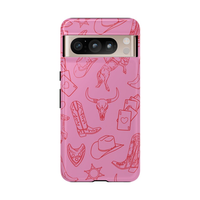 Western Phone Case Collage Vintage Cowboy Boots Howdy iPhone 17 16 15 14 13 12 Air Pro Max Plus Samsung Galaxy S26 S25 Ultra Google Pixel 10 image 8