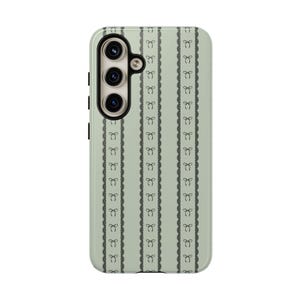 Coquette Bow Lace Phone Case Olive Light Green Girly Goth iPhone 17 16 18 14 13 Air Pro Max Plus Samsung Galaxy S26 S25 Ultra Google Pixel 9 imagem 7