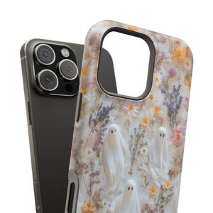MagSafe Kompatibel Floral Ghost Handyhülle Blumen Pastel Goth Spooky Cute iPhone 17 Air Pro Max Plus Hülle iPhone 16 15 14 13 Pro Max Plus Bild 8