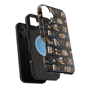 MagSafe Compatible Book Phone Case Floral Dark Academia Cute Bookish Unique iPhone 17 Air Pro Max Plus Case iPhone 16 15 14 13 Pro Max Plus immagine 7