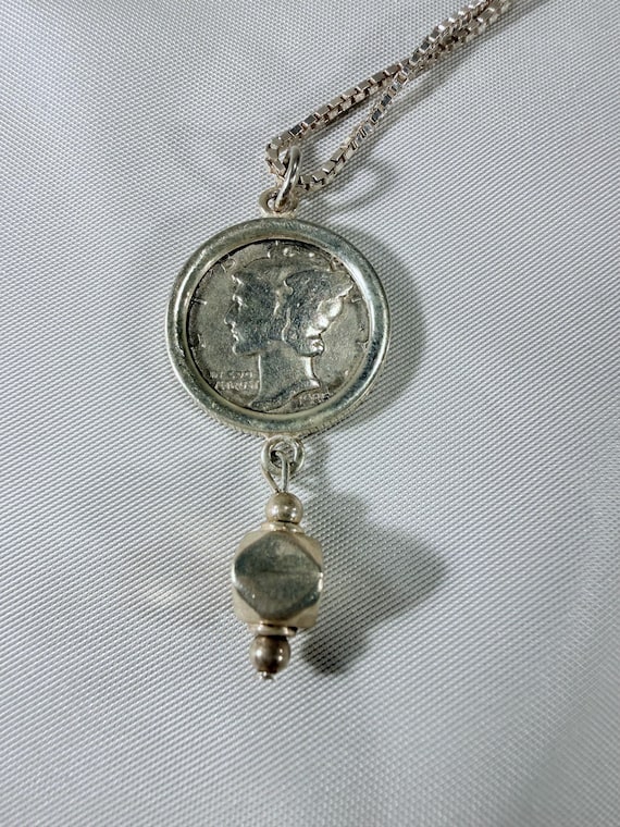 Mercury Dime Pendant