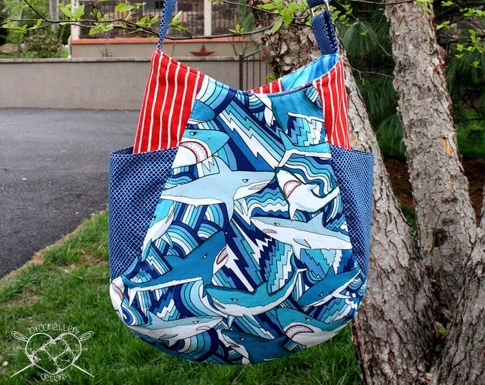 Handbag Purse Sharks Adjustable Strap Crossbody Etsy