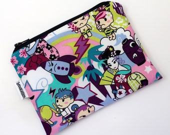 Reusable Snack Bag Makeup Bag Dog Treat Waterproof Kawaii Friends Ready to Ship