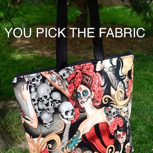 Insulated Lunch Bag CUSTOM lunch tote Extra Large Made to Order
