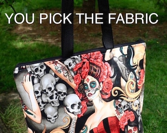 Insulated Lunch Bag CUSTOM lunch tote Extra Large Made to Order