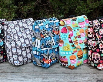 Insulated Lunch Bag Lunch Tote You Pick the Fabric Custom